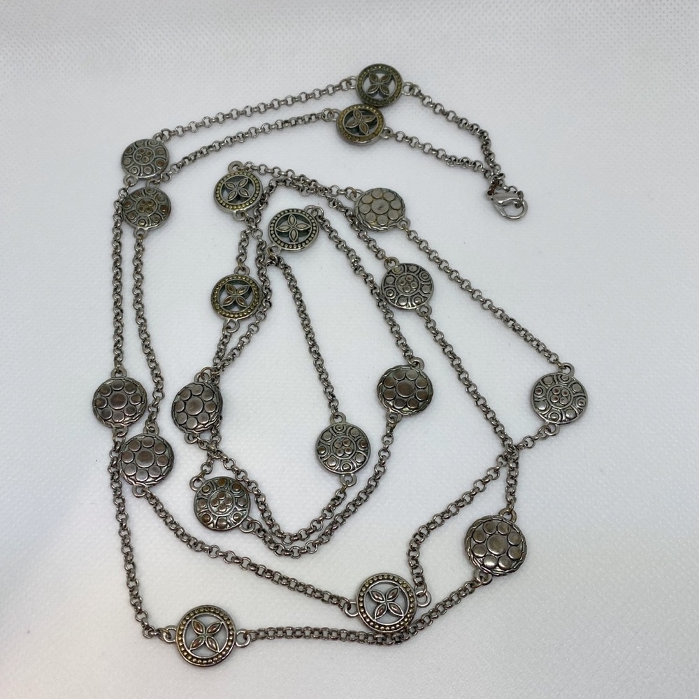 Long layering necklace